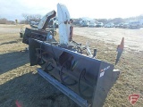 Allied/Farm King 8' 3 pt. single auger snow blower, 84-5B-96, SN: 4917