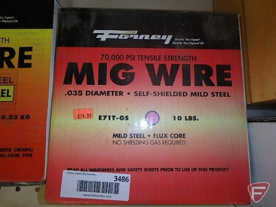 Forney .035 mild steel MIG wire, self shielded