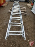 Alco-Lite 24' aluminum extension ladder