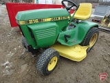 John Deere 216 riding lawn mower with 48