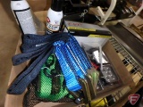 (2) RTV silicon, FVP black nitrile gloves (L), 4-pack of 1