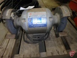 Heavy duty bench grinder, 110V, single phase, 1/2HP