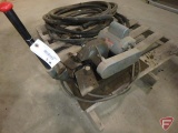 Hose chop saw with Dayton 115V electric motor