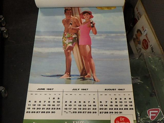 Dr Pepper advertising calendars with Donna Loren | Proxibid