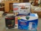 Rival 4-slice toaster, George Foreman grill machine, and Vicks Warm Mist Humidifier. 3 pieces