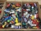 Toy cars, Hot Wheels, Matchbox and others. Contents of 2 boxes