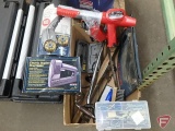 Milwaukee Caulk and Adhesive Gun, saws, hardware, Craftsman electric stapler/brad nailer,