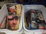 Vintage magazines, Life, Boys Life, Look, 1950-1960s, and teen magazines. Contents of 2 totes