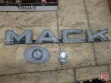 Emblems, Mack, LTD, and BMW. 3 pieces