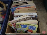 Comic books, Planet Terry, Top Dog, Heathcliff, Wally the Wizard, Archie, Beetle Bailey and others