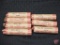 (7) rolls of 50-count wheat pennies, 1920s mixed date, 1940-50s, 1940-50s, 1920-29s, 1940-50s,