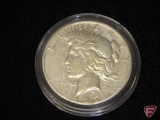 1927S Peace silver dollar VG or better