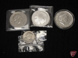 2013 Elizabeth II, 1ounce fine silver, and 1troy ounce .999 Buffalo silver round, and