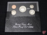 1994 US mint silver proof set in original government packaging