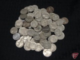 (17) Buffalo nickels, mostly 1930s, average circulated condition on most, (4) dateless Buffalo