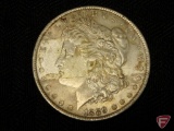1889 Morgan silver dollar, XF