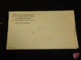 1963 US mint set, missing D, in original mint packaging