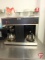 Bunn VPS Series 2 place coffee brewer with upper warmer pad