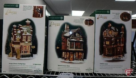 Dept. 56 A Christmas Carol series, "Scrooge & Marley Counting House"