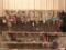 Large assortment of small hardware-hinges, nuts and bolts, organizers, Case IH tire gauge, more