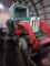 Oliver 1600 gas tractor with Year-A-Round Cab and White full hydraulic loader
