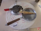 Lefse utensils and Nordic Ware Scandinavian Krumkake iron