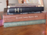 Books-McLeod County History, Hutchinson, History of Glencoe, America The Beautiful and others