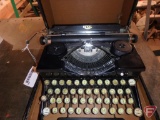 Royal typewriter with case