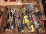 Hand tools- crescent wrenches, chisels, utility knife and more