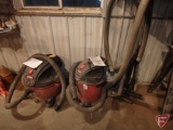 Craftsman 6 gallon wet/dry vac and Craftsman 12 gallon wet/dry vac and attachments