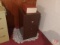 2 drawer metal file cabinet with key and Universal Large unabridged dictionary