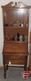 2 drawer desk/hutch with pigeon holes, 24