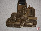Allis Chalmers Cat/Caterpillar watch fob tractor, agriculture farm