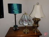 (3) table lamps