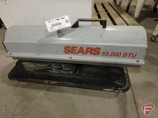 Sears 55000 btu portable construction heater