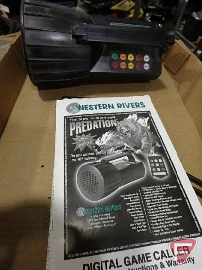 Western Rivers Predation digital game caller with remote