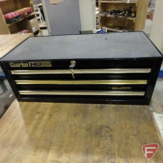 Clarke HD Plus 3 drawer locking tool chest | Heavy Construction Equipment  Light Equipment & Support Tooling Storage & Cabinets | Online Auctions |  Proxibid