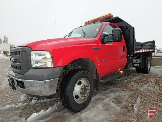 2005 Ford F-350 Pickup Truck, VIN # 1FDWF37P45EB32357