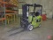 Clark ECG25 high performance forklift, 7/98, Type E, 36V with 208V/40 amp charger,