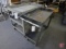 Metal carts (2), 36x24x32.5in, 30x16x31.5in