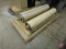Double sided adhesive foam, 54in wide rolls, one roll is 100ft, one is partial