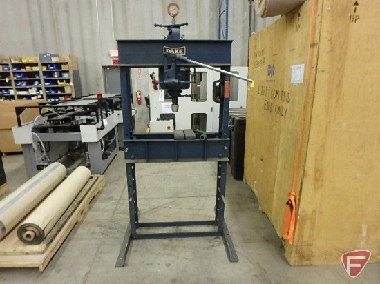 Dake 75H 75-ton hydraulic press