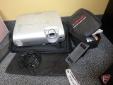 Epson 3LCD projector with case and eMagin Z800 3D visor system