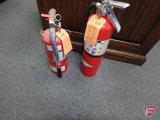 (2) fire extinguishers