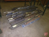 Contents of pallet; steel bar stock, machine parts