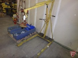 Hercules Industries cherry picker/engine hoist/floor crane on casters, model CI-322