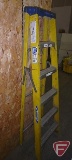 Werner 6' fiberglass folding ladder