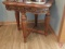 Occasional/End Table with detailed ornate cherry finish