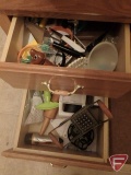 All 4 drawers of kitchen utensils