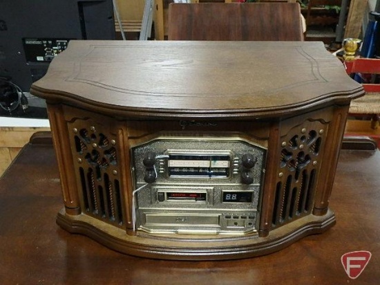 Emerson vintage-look stereo system, Model NR305TT